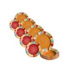 Kitchen Essential Dinnerware Set - 12 piece -Colorful Striped | Serape