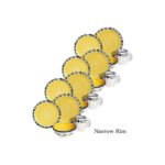 Kitchen Essential Dinnerware Set - 16 piece - White & Yellow & Blue & Green | Bella Flora - Image 2