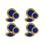 Kitchen Essential Dinnerware Set - 12 piece -Blue & Yellow | Country French