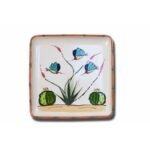 Kitchen Essential Square Platter - Hummingbird Barrel Cacti | Sonoran Desert